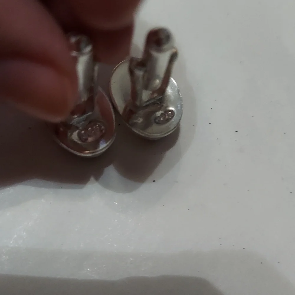 Smoky Topaz Sterling Silver Cuff Links